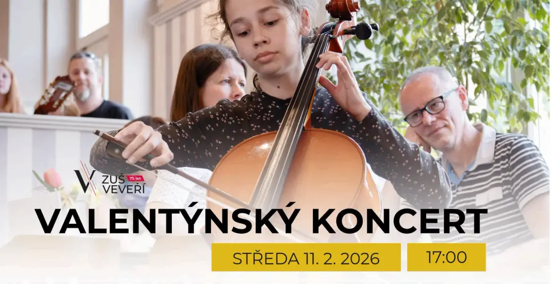 Valentýnský koncert v kavárně Bukovský