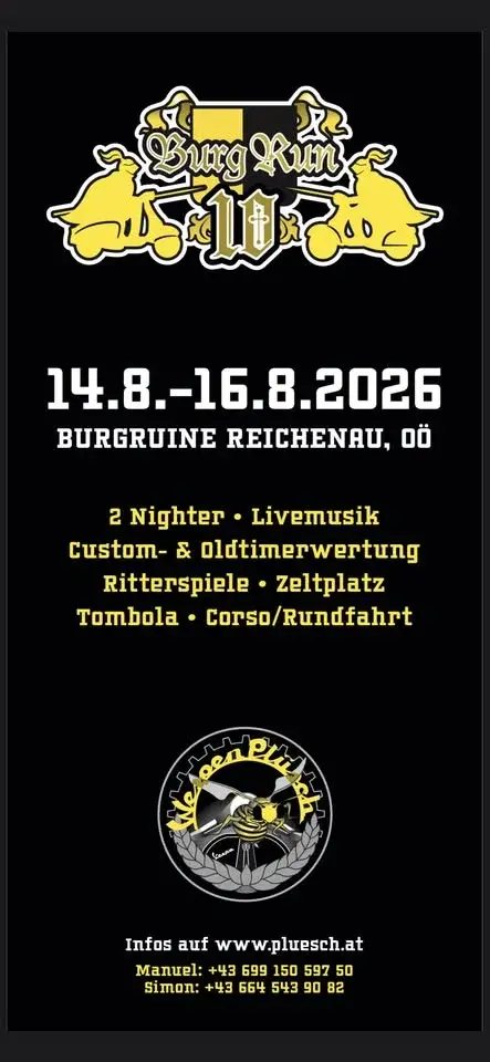 10. Burgrun, 45 Jahre Wespen Plüsch 
