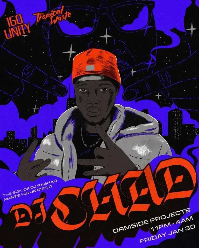 160 UNITY with DJ CHAD (UK debut), BIG DOPE P, BRAVA, SEB b2b CRAIC DAVID, SOHOTSOSPICY b2b MIA MOTO