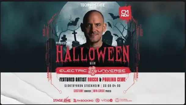 đ Technostate Halloween - Electric Universe đ¶