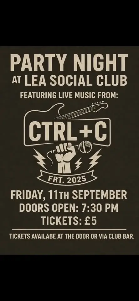 Lea club Party night with CTRL+C
