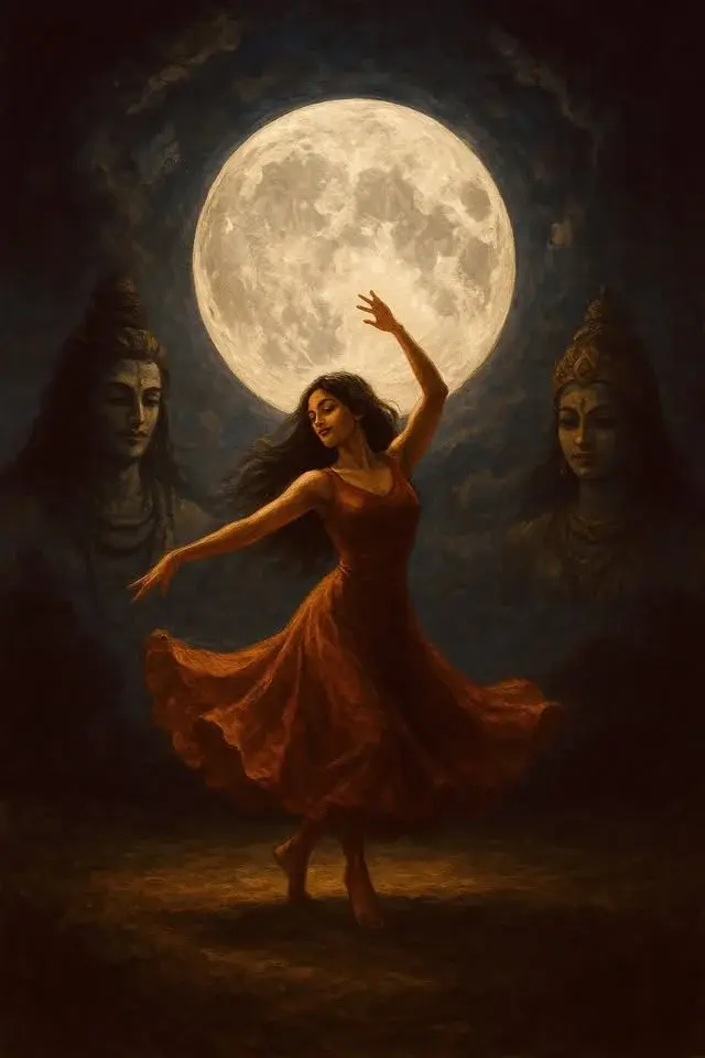 Shakti Moon circle (FULLBOKAD)