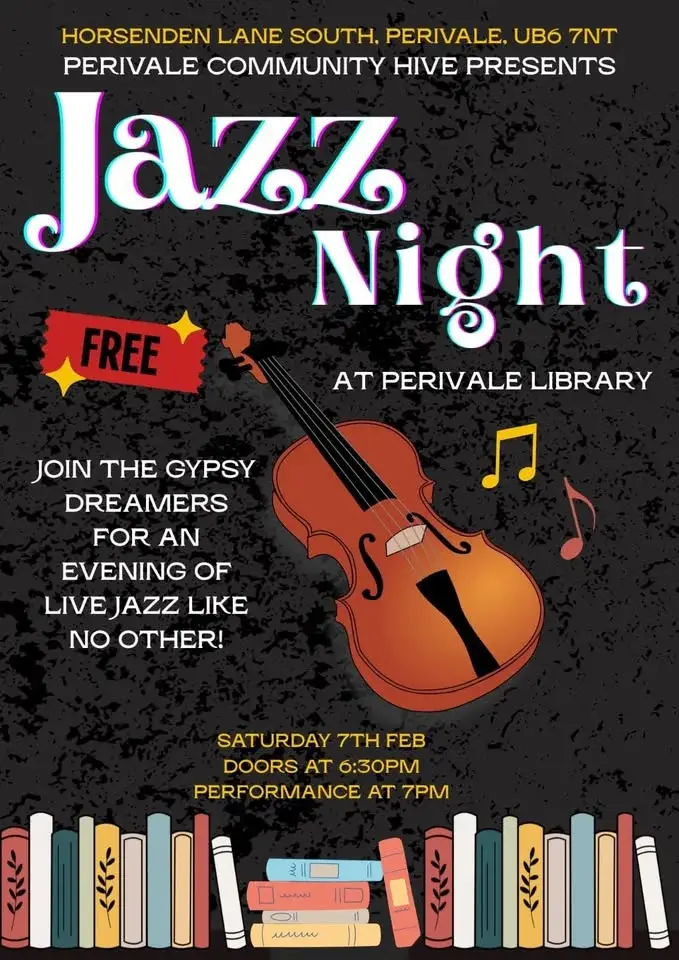 Jazz Night at Perivale Library