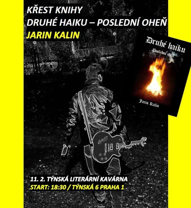 Křest knihy Druhé haiku - Poslední oheň 🔥