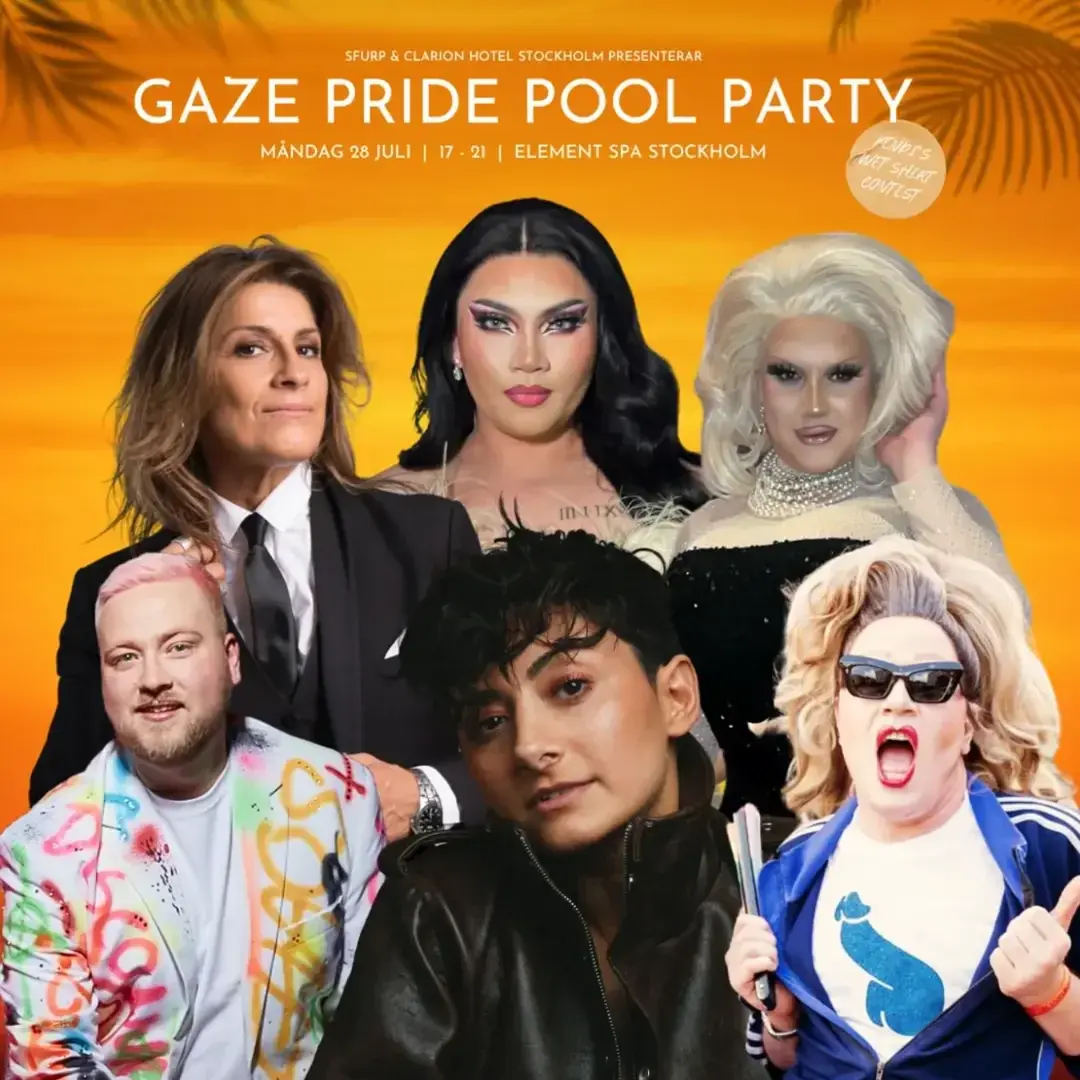 GAZE Pride Pool Party 🌈🏊♂️