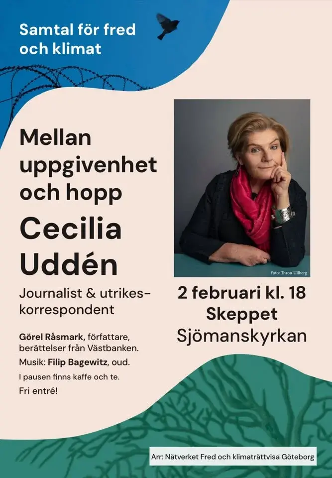 Samtal för fred och klimat - Mellan uppgivenhet och hopp