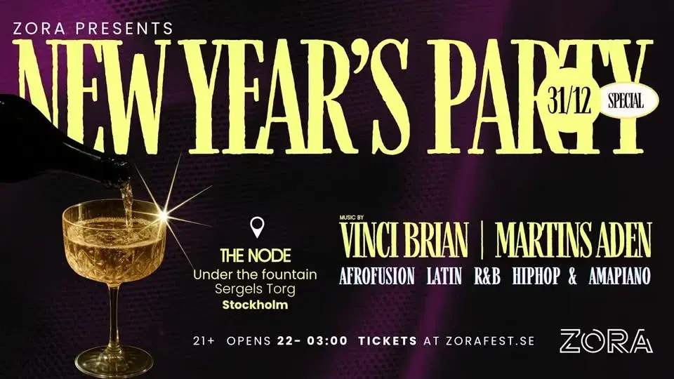 NEW YEAR'S PARTY IN STOCKHOLM BY ZORA