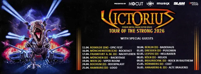 Victorius - Tour of the Strong 2026 Hamburg