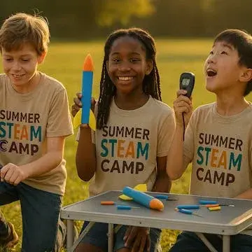 🌞 Summer Adventure STEAM Camp 2025 – Hands-on Fun for Kids! 🚀🧪