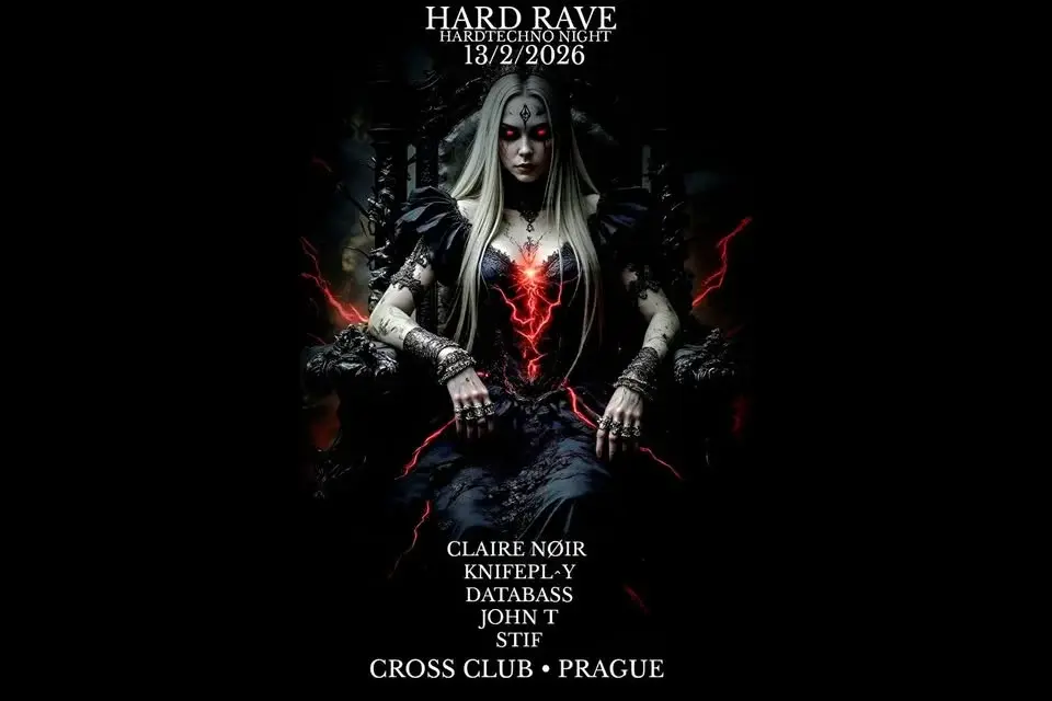 HARD RAVE / Hard Techno Night / Claire Nøir, Databass, Knifepl^y, John T, Stif