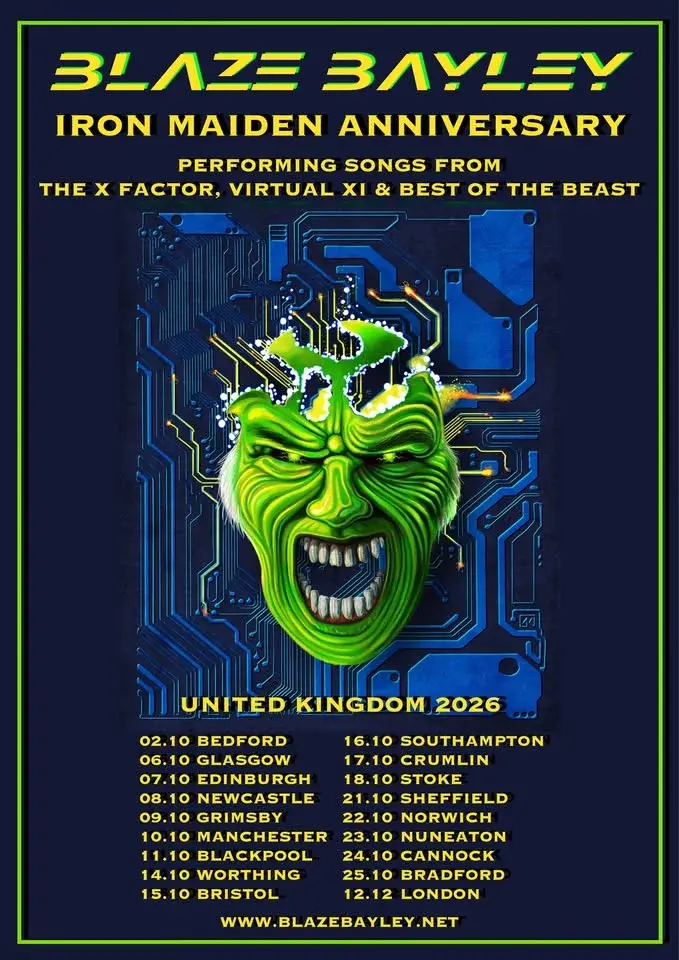 Blaze Bayley | Iron Maiden Anniversary | Newcastle
