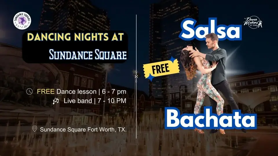 FREE Salsa & Bachata Lesson + Live Band by DanceMakers of Texas
