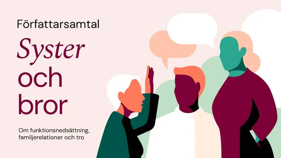 Författarsamtal: Christian Åkerlund om "Syster och bror"