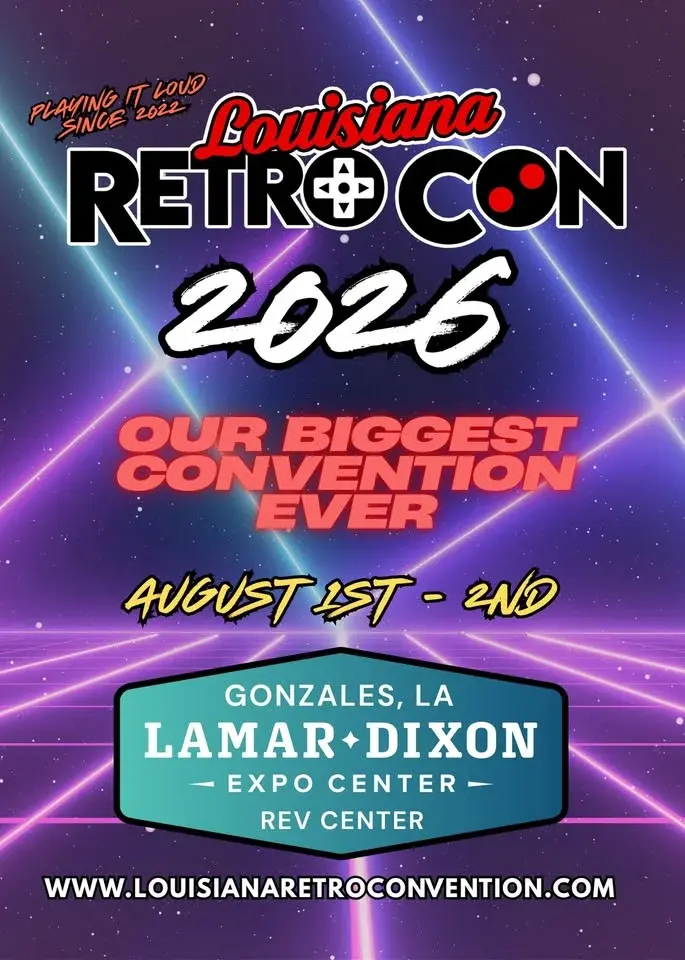 LOUISIANA RETRO CON 2026