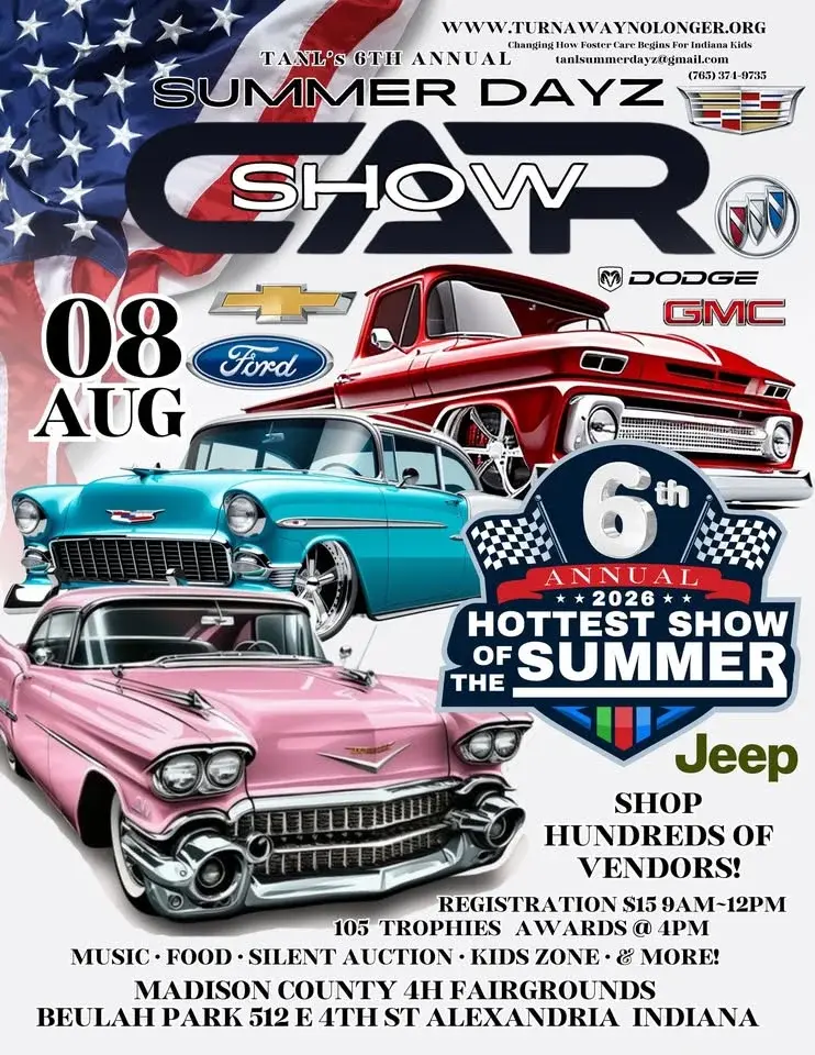 TANL's 6th Annual Summer Dayz Car Show & Vendor Festival