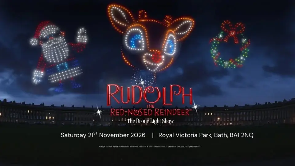 Rudolph the Red Nosed Reindeer- The drone light show