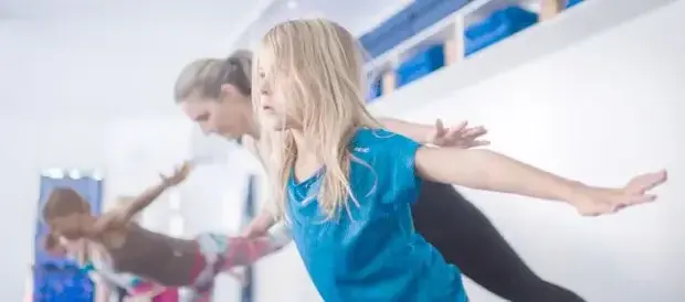 Familjeyoga för barn mellan 8 - 12 år