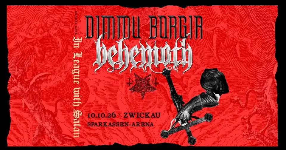 Dimmu Borgir & Behemoth, 10.10.2026, Zwickau // Sparkassen-Arena Zwickau