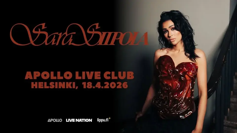 Sara Siipola, Apollo Live Club, Helsinki 18.4.2026