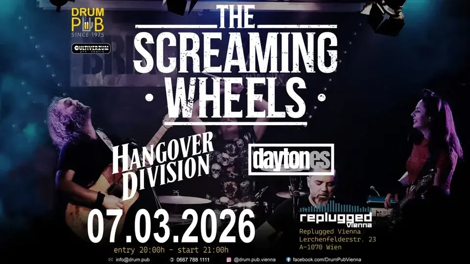 The Screaming Wheels & Hangover Division & Daytones - in Vienna