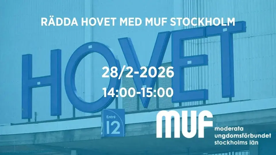 RÄDDA HOVET MED MUF STOCKHOLM