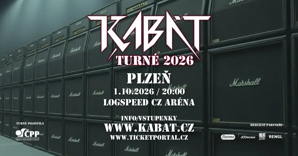 Plzeň - Kabát Turné 2026