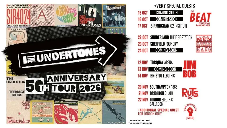 The Undertones + Ruts DC // Southampton 1865