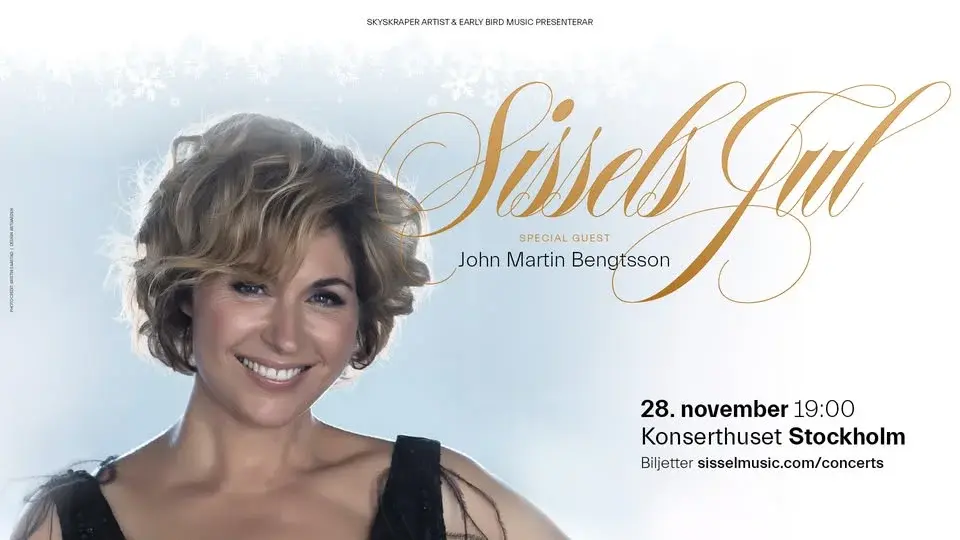 FÅ BILJ! Sissels Jul 2025 | Konserthuset Stockholm, STOCKHOLM(SE) | En magisk julkonsert!