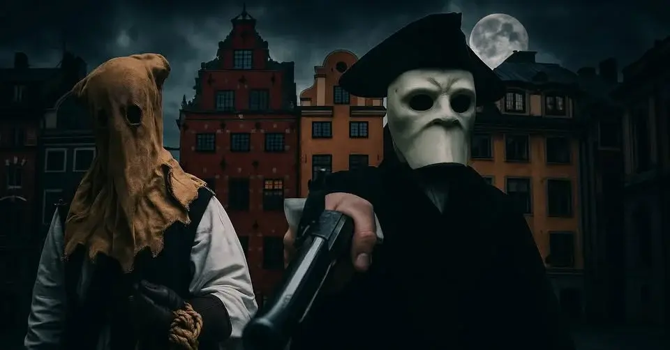 Det spökar i Gamla stan under Halloween