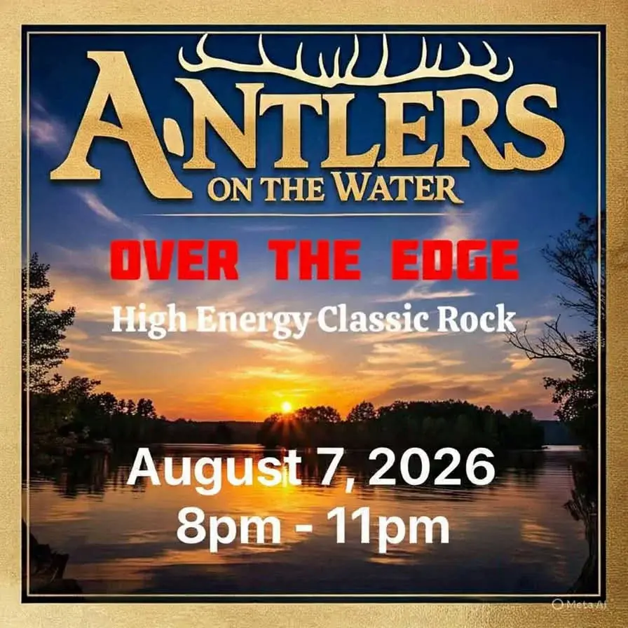 Antlers On The Water 💦 