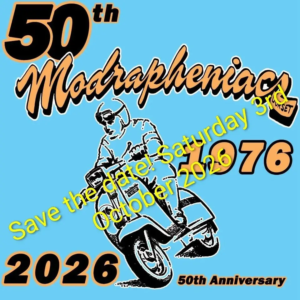 Modrapheniacs Scooter Club 50th Anniversary 