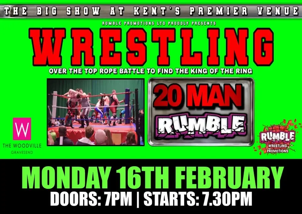 Rumble Wrestling's Annual 20 Man Rumble at Gravesend