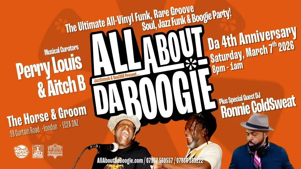 ALL ABOUT DA BOOGIE: Da 4th Anniversary Party
