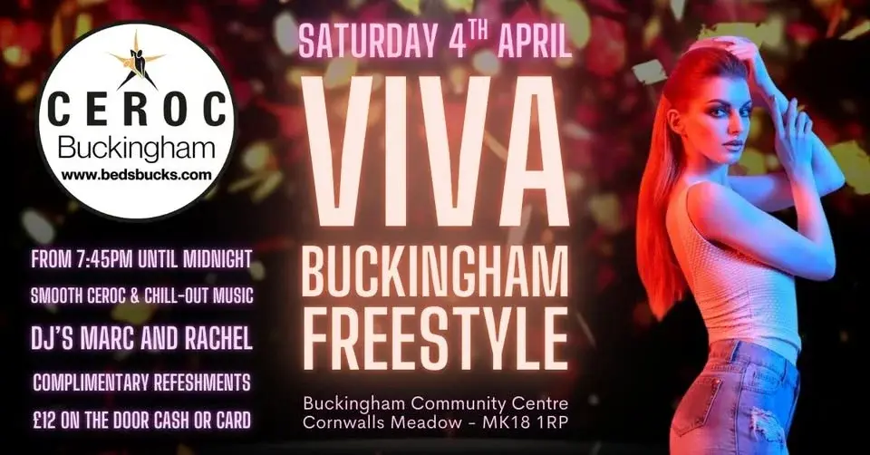 Viva Buckingham on Saturday 4th April