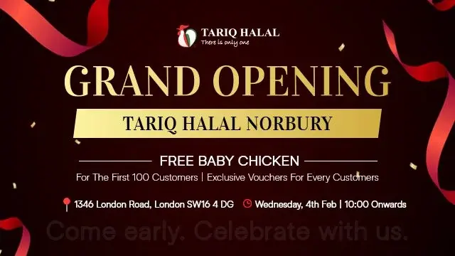 GRAND OPENING – TARIQ HALAL NORBURY