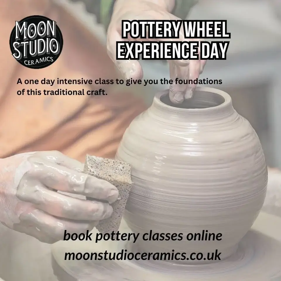 Pottery Wheel Experience Day -  learn to throw 