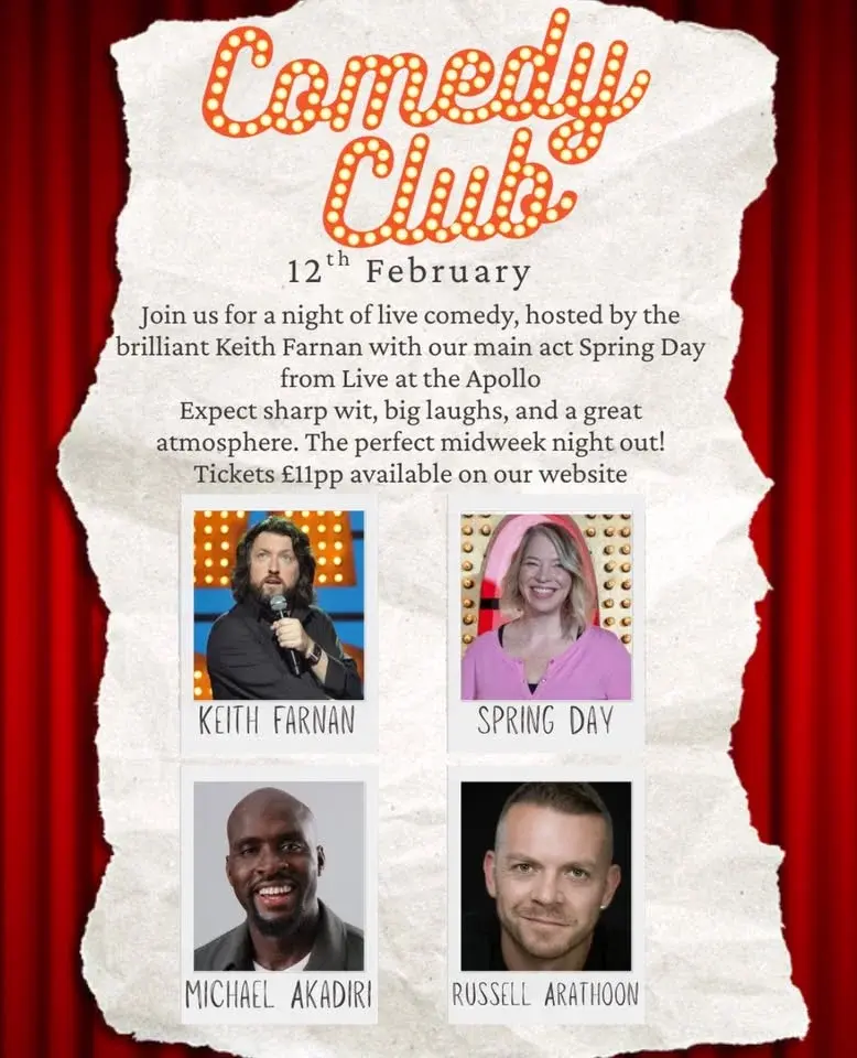 😂THE FIVE BELLS COMEDY CLUB FEBRUARY😂