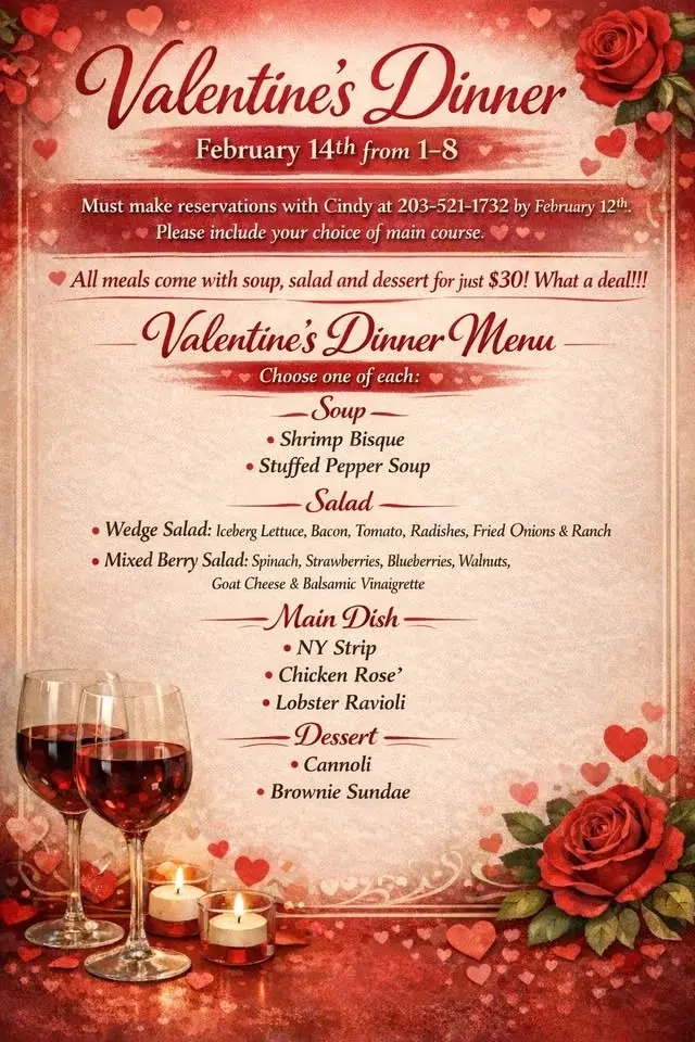 Randall’s Valentine’s Dinner
