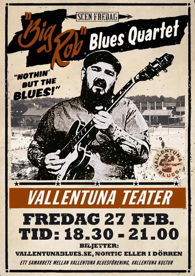 Scenfredag med Big Rob