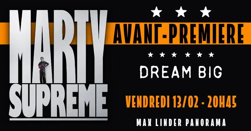 AVANT-PREMIERE / Marty Supreme de Josh Safdie