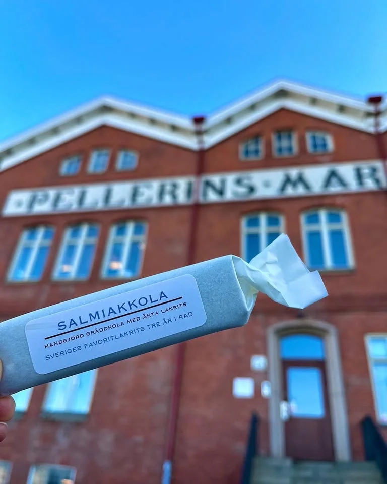 Lakritsprovning i Pellerins