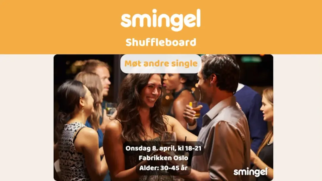Smingel Shuffleboard (30-45 år)