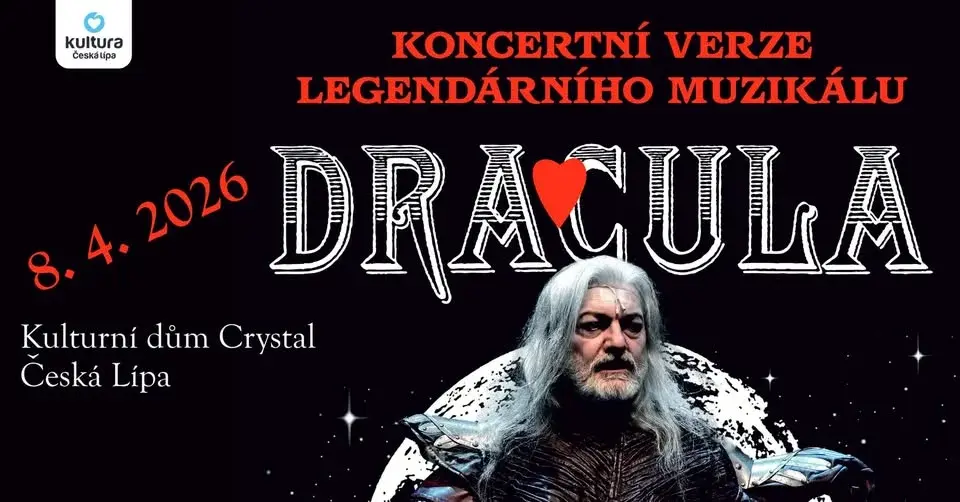 KONCERTNÍ VERZE LEGENDÁRNÍHO MUZIKÁLU DRACULA | VYPRODÁNO
