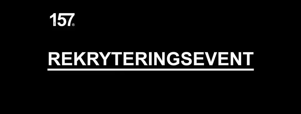Rekryteringsevent Lager 157 đđïž
