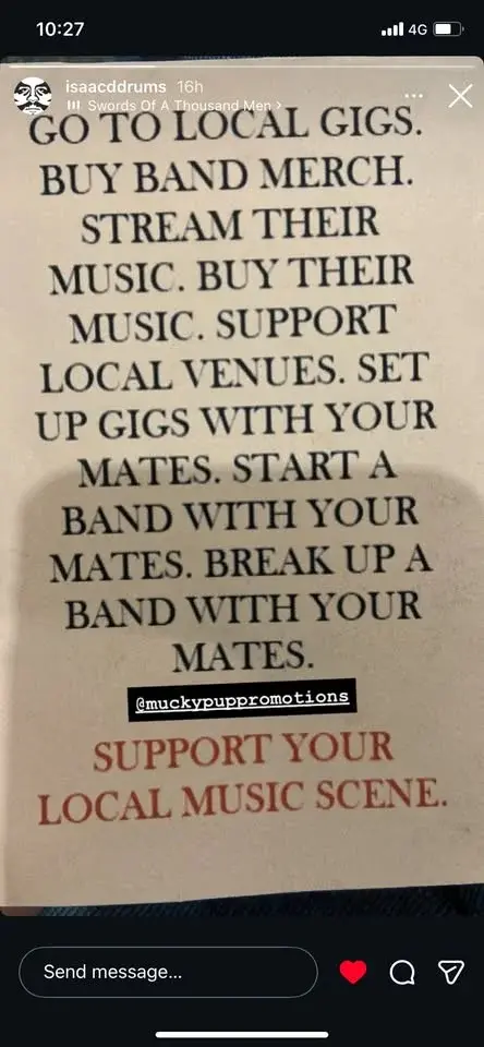 Line up TBA - NOWT 11 - matinee