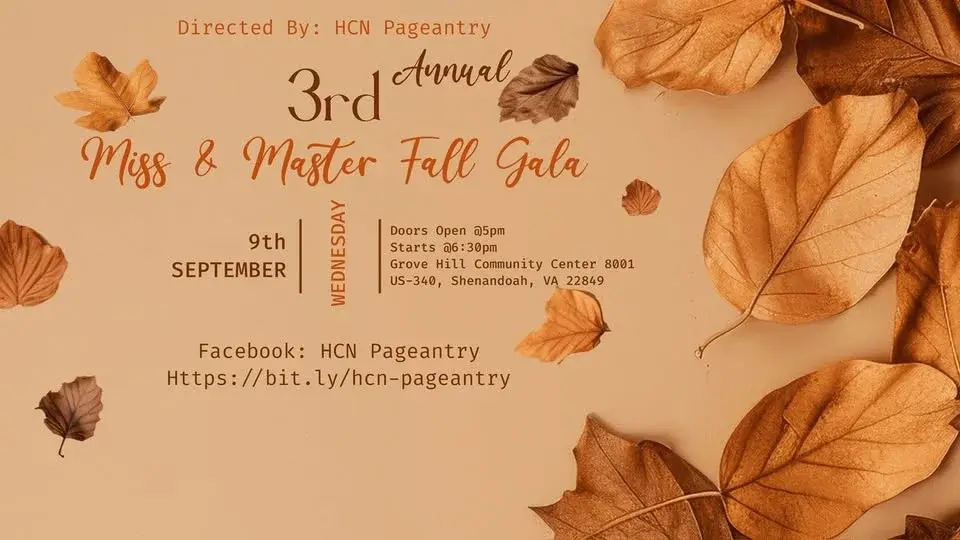 Miss & Master Fall Gala