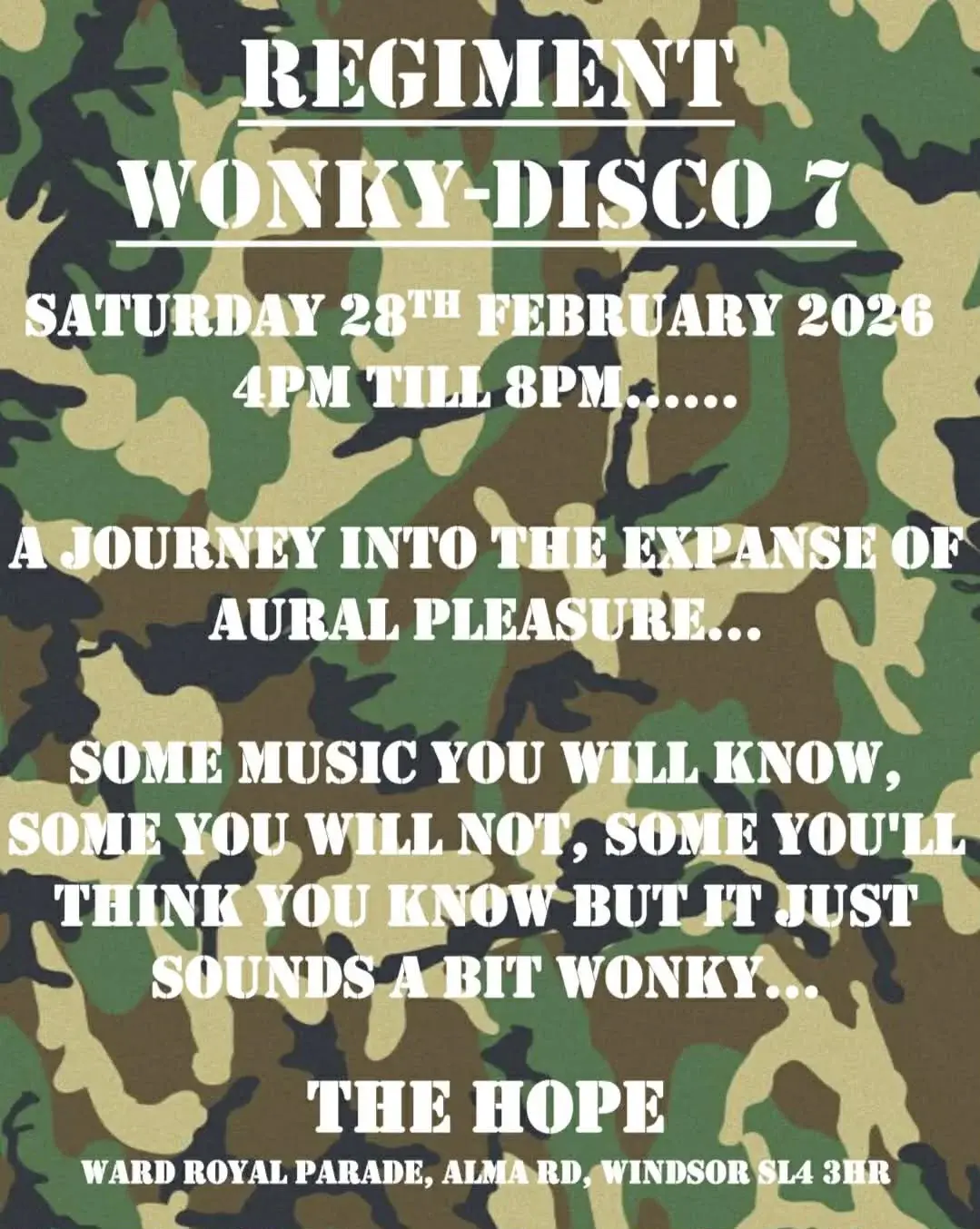 Wonky - Disco 7