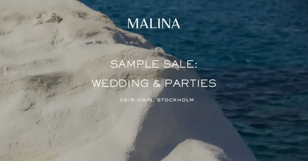 ⨠Sample Sale: Malina Wedding & Party Wear ššŗ