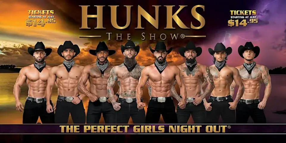 HUNKS The Show at The Vortex (Akron, OH) 3/14/26