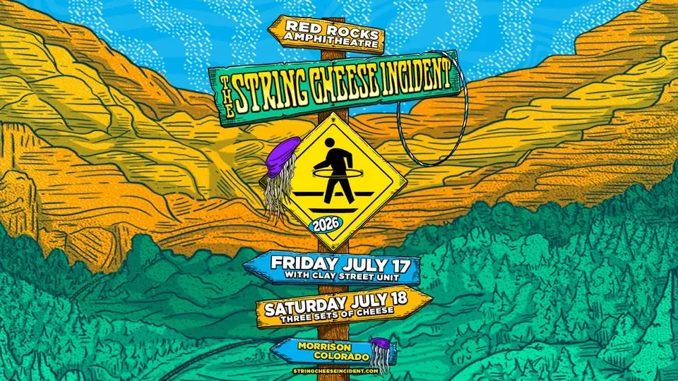 The String Cheese Incident | Red Rocks | July 17+18, 2026